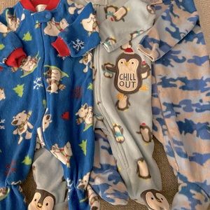 Lot of 8 sleepers size 3 months. All included for price!